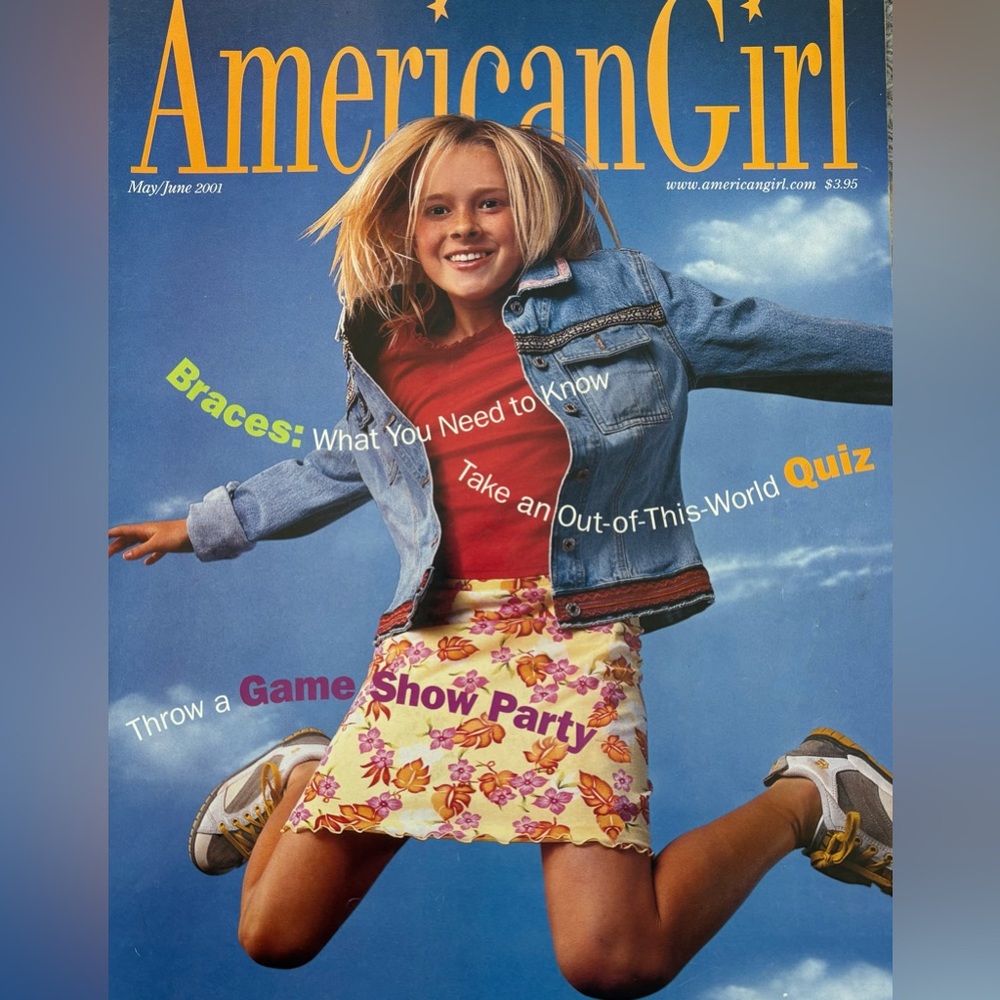 American Girl Magazine May/June 2001 Y2K Rare Very Good Condition